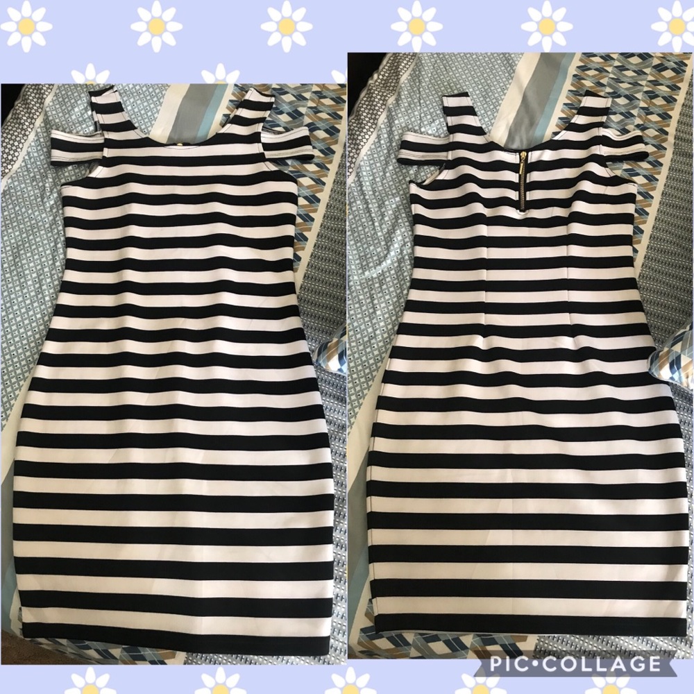 Striped Dress M